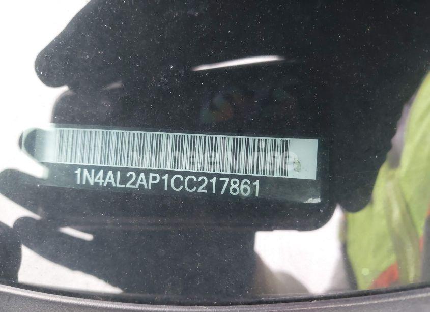 Photo 12 of 2012 Nissan Altima 2.5 S (VIN 1N4AL2AP1CC217861)