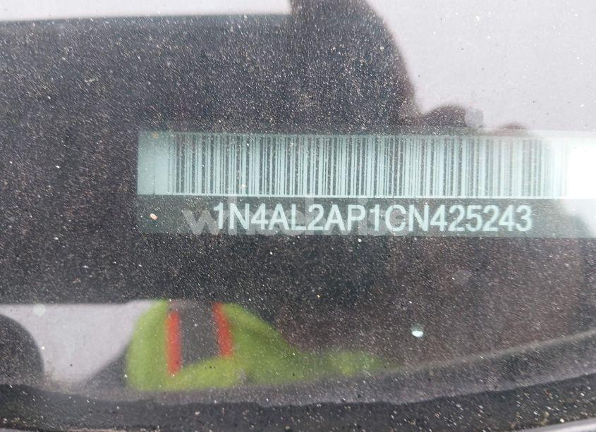 Photo 9 of 2012 Nissan Altima 2.5 S (VIN 1N4AL2AP1CN425243)