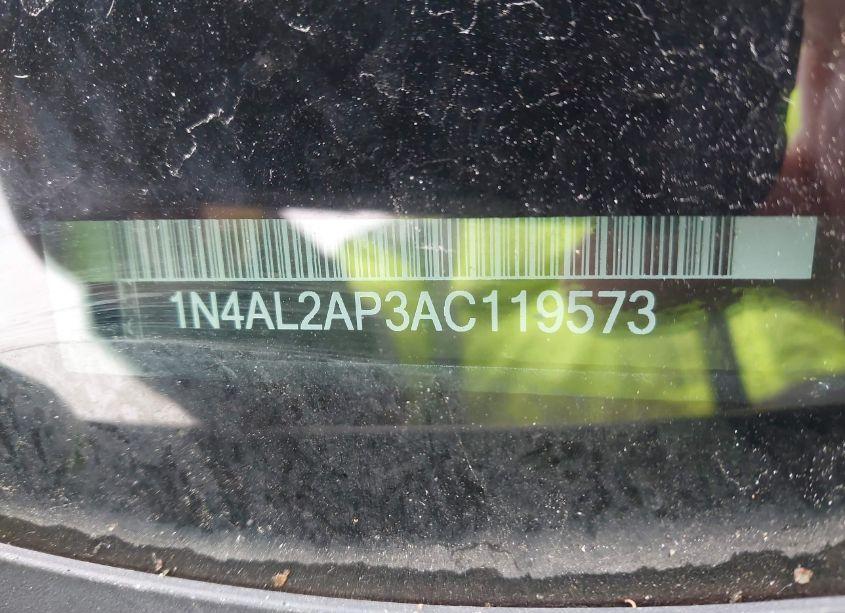 Photo 9 of 2010 Nissan Altima 2.5 S (VIN 1N4AL2AP3AC119573)