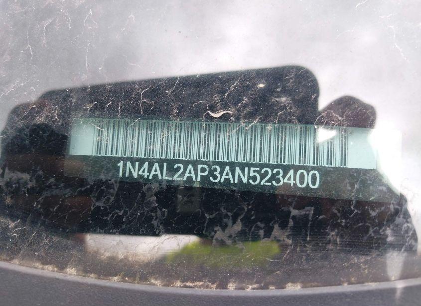 Photo 9 of 2010 Nissan Altima 2.5 S (VIN 1N4AL2AP3AN523400)