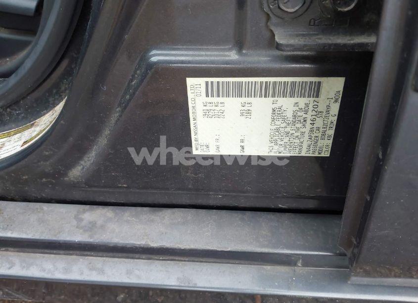 Photo 9 of 2011 Nissan Altima 2.5 S (VIN 1N4AL2AP3BN461207)