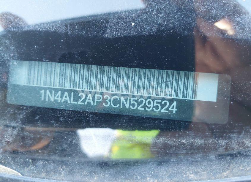 Photo 9 of 2012 Nissan Altima 2.5 S (VIN 1N4AL2AP3CN529524)