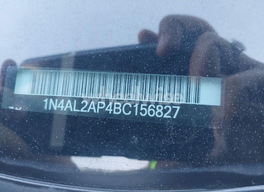 Photo 9 of 2011 Nissan Altima 2.5 S (VIN 1N4AL2AP4BC156827)