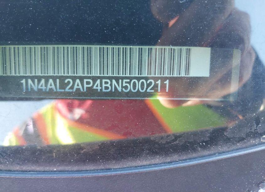 Photo 9 of 2011 Nissan Altima 2.5 S (VIN 1N4AL2AP4BN500211)