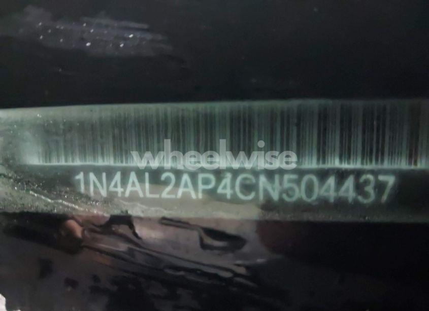 Photo 9 of 2012 Nissan Altima 2.5 S (VIN 1N4AL2AP4CN504437)