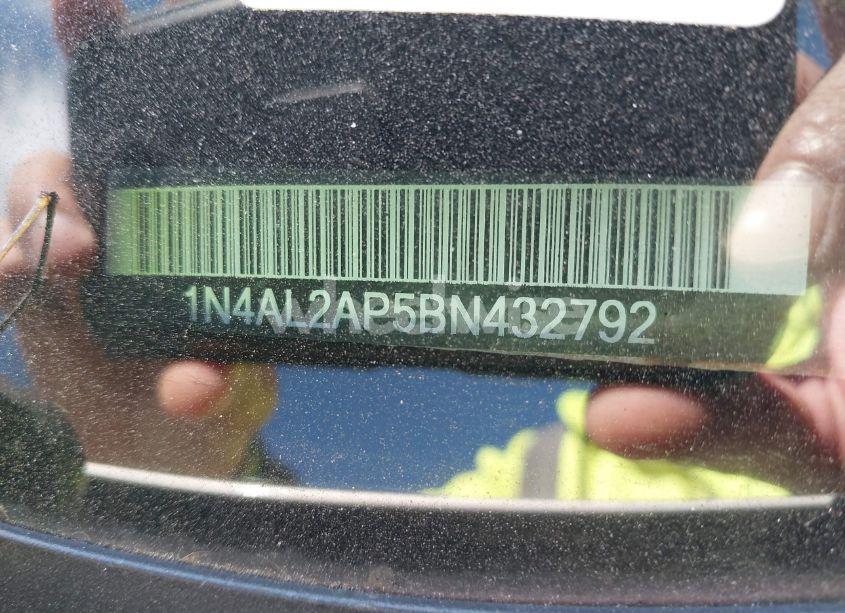 Photo 11 of 2011 Nissan Altima 2.5 S (VIN 1N4AL2AP5BN432792)