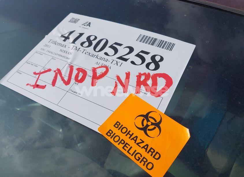 Photo 7 of 2011 Nissan Altima 2.5 S (VIN 1N4AL2AP5BN492460)