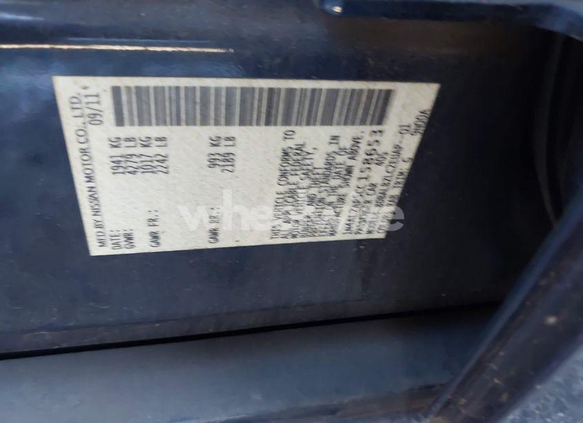 Photo 9 of 2012 Nissan Altima 2.5 S (VIN 1N4AL2AP5CC158653)