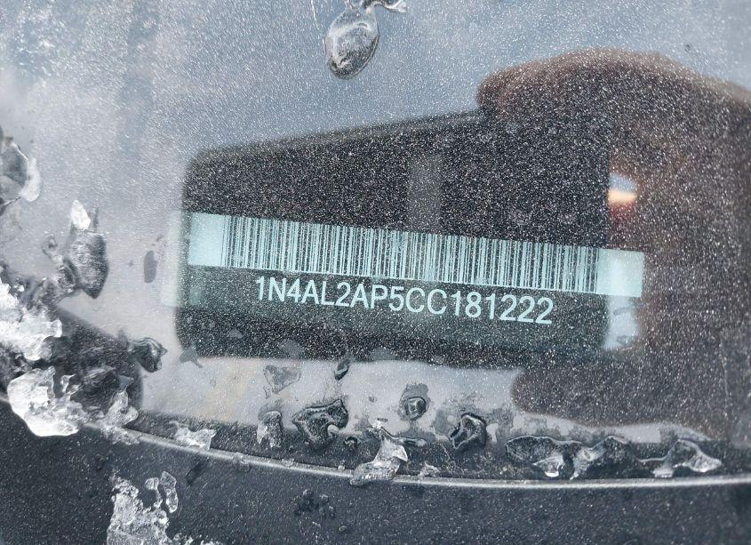 Photo 9 of 2012 Nissan Altima 2.5 S (VIN 1N4AL2AP5CC181222)