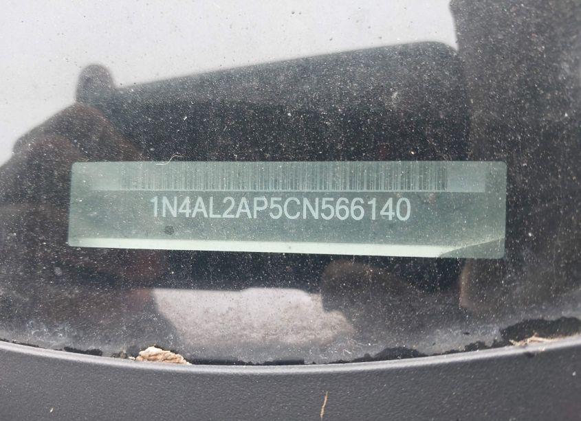 Photo 9 of 2012 Nissan Altima 2.5 S (VIN 1N4AL2AP5CN566140)