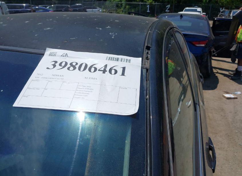 Photo 13 of 2012 Nissan Altima 2.5 S (VIN 1N4AL2AP6CC163702)