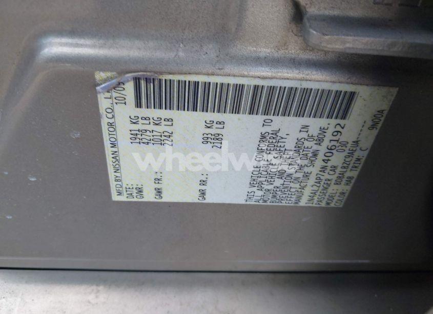 Photo 9 of 2010 Nissan Altima 2.5 S (VIN 1N4AL2AP7AN406192)