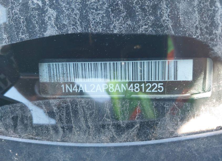 Photo 9 of 2010 Nissan Altima S (VIN 1N4AL2AP8AN481225)