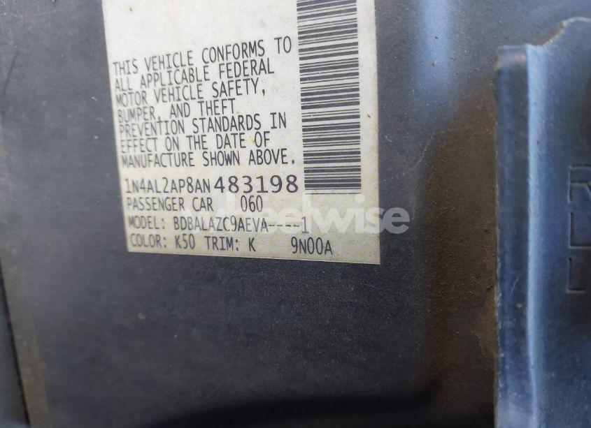 Photo 9 of 2010 Nissan Altima 2.5 (VIN 1N4AL2AP8AN483198)