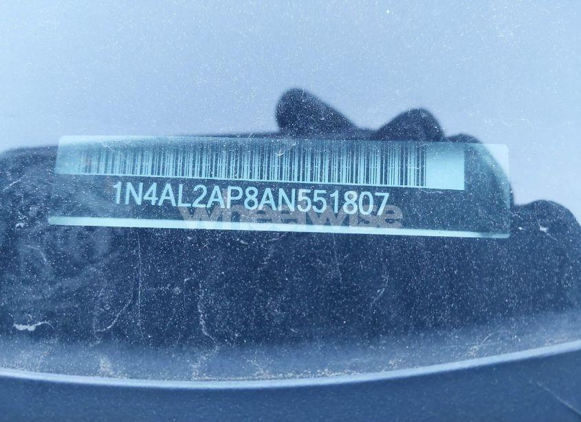 Photo 9 of 2010 Nissan Altima 2.5 S (VIN 1N4AL2AP8AN551807)