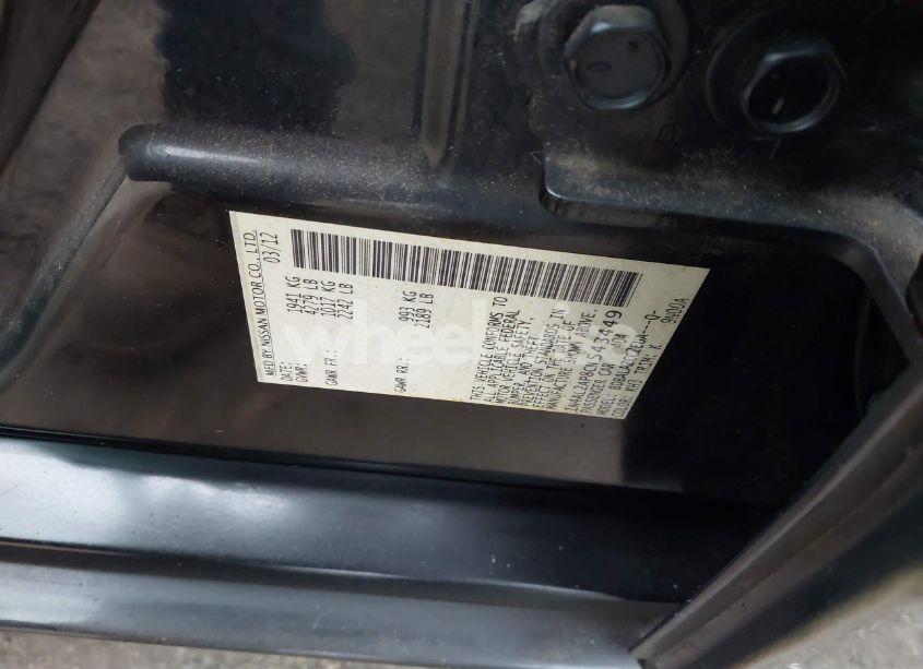 Photo 9 of 2012 Nissan Altima 2.5 (VIN 1N4AL2AP8CN543449)