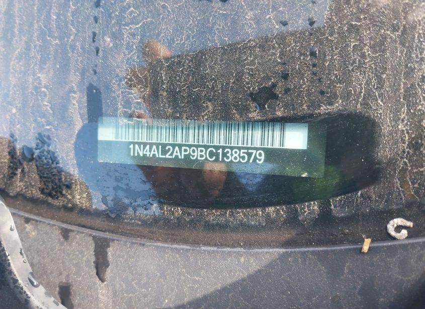 Photo 9 of 2011 Nissan Altima 2.5 S (VIN 1N4AL2AP9BC138579)