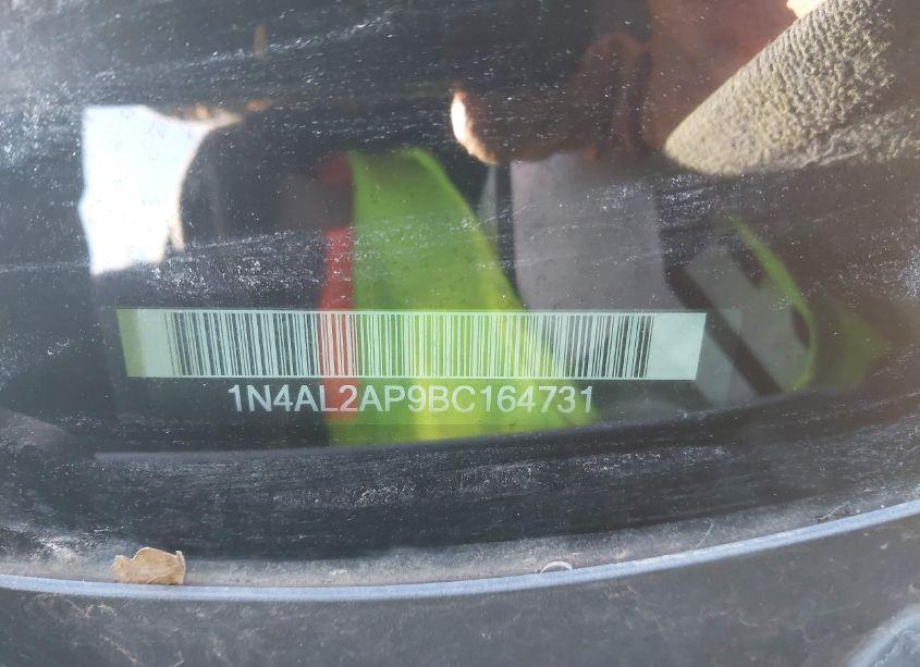 Photo 9 of 2011 Nissan Altima 2.5 S (VIN 1N4AL2AP9BC164731)