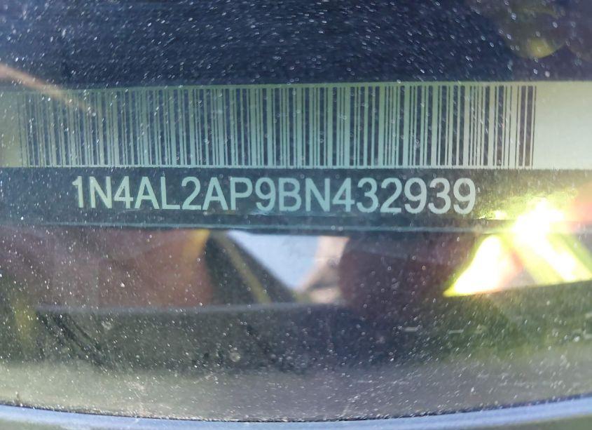 Photo 9 of 2011 Nissan Altima 2.5 S (VIN 1N4AL2AP9BN432939)