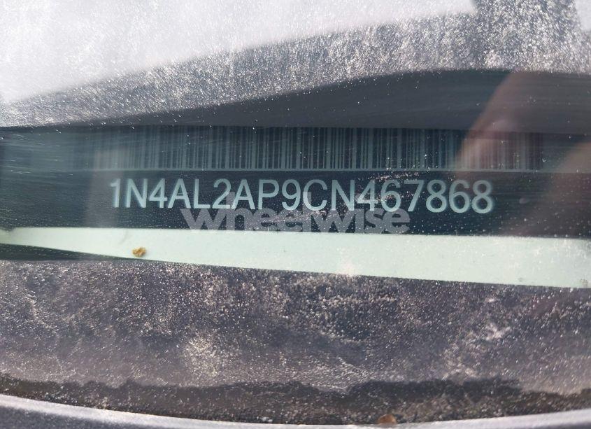 Photo 9 of 2012 Nissan Altima 2.5 S (VIN 1N4AL2AP9CN467868)