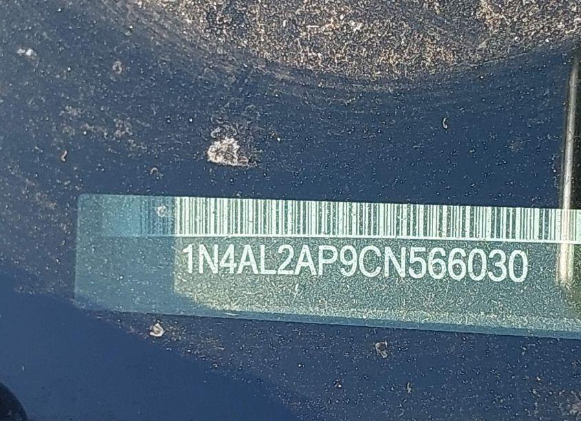 Photo 9 of 2012 Nissan Altima 2.5 S (VIN 1N4AL2AP9CN566030)