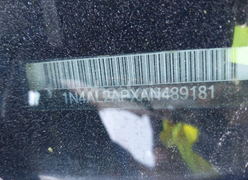 Photo 9 of 2010 Nissan Altima 2.5 S (VIN 1N4AL2APXAN489181)