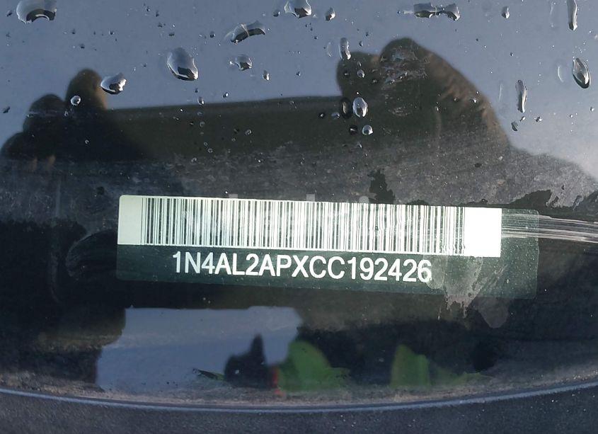 Photo 9 of 2012 Nissan Altima 2.5 S (VIN 1N4AL2APXCC192426)