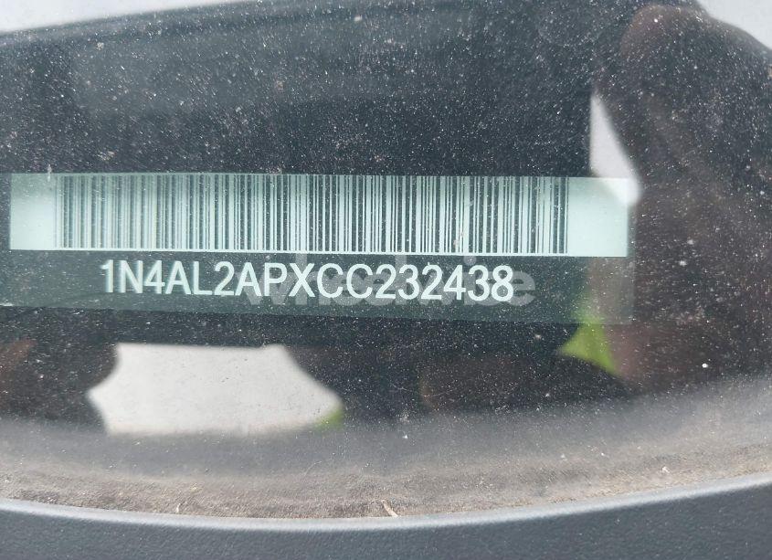 Photo 9 of 2012 Nissan Altima 2.5 S (VIN 1N4AL2APXCC232438)