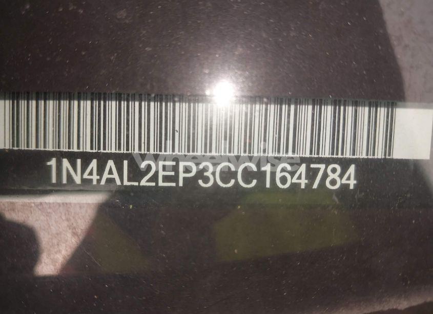 Photo 9 of 2012 Nissan Altima 2.5 S (VIN 1N4AL2EP3CC164784)