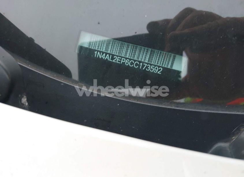 Photo 12 of 2012 Nissan Altima 2.5 S (VIN 1N4AL2EP6CC173592)