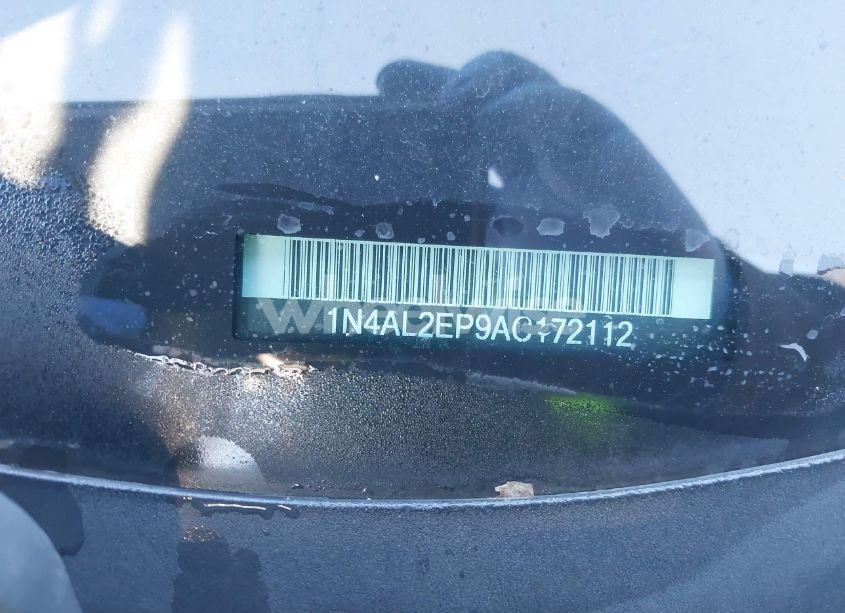 Photo 9 of 2010 Nissan Altima 2.5 S (VIN 1N4AL2EP9AC172112)