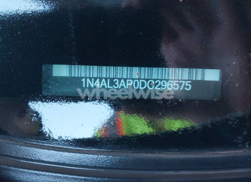 Photo 9 of 2013 Nissan Altima 2.5 S (VIN 1N4AL3AP0DC296575)