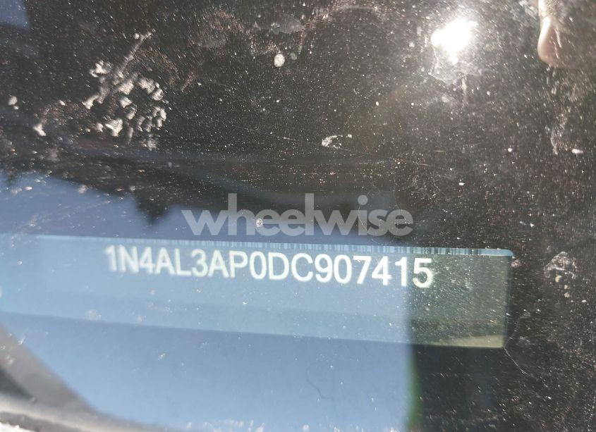 Photo 9 of 2013 Nissan Altima 2.5 S (VIN 1N4AL3AP0DC907415)