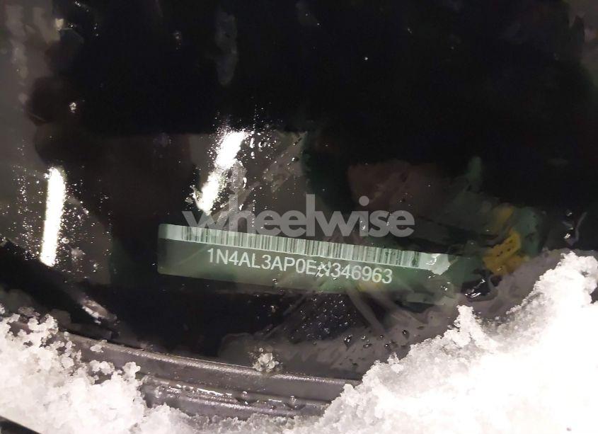 Photo 9 of 2014 Nissan Altima 2.5 SL (VIN 1N4AL3AP0EN346963)