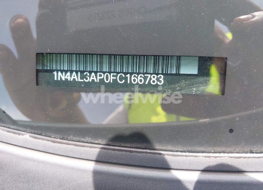 Photo 9 of 2015 Nissan Altima 2.5 SV (VIN 1N4AL3AP0FC166783)