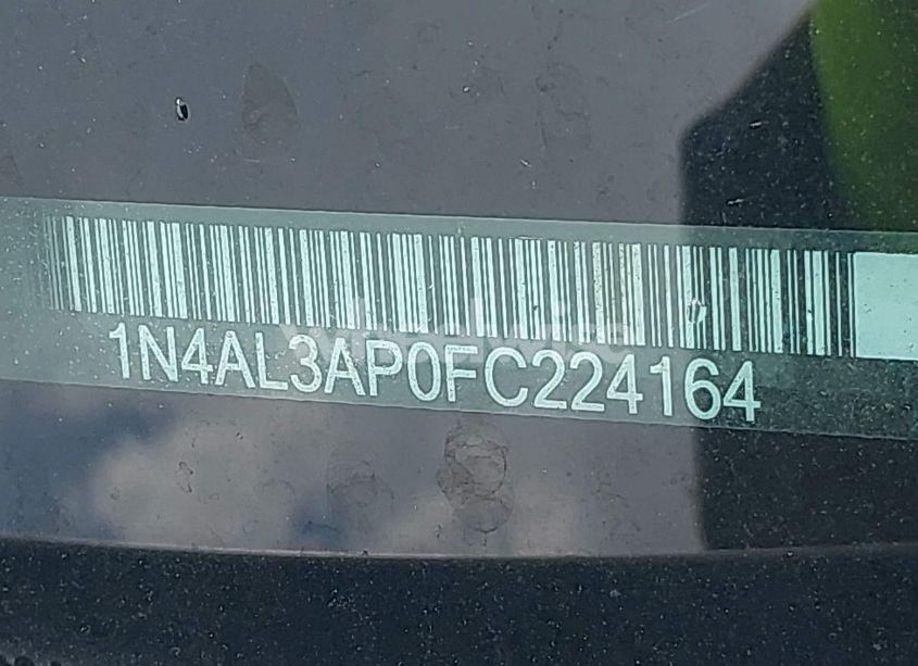 Photo 9 of 2015 Nissan Altima 2.5 S (VIN 1N4AL3AP0FC224164)