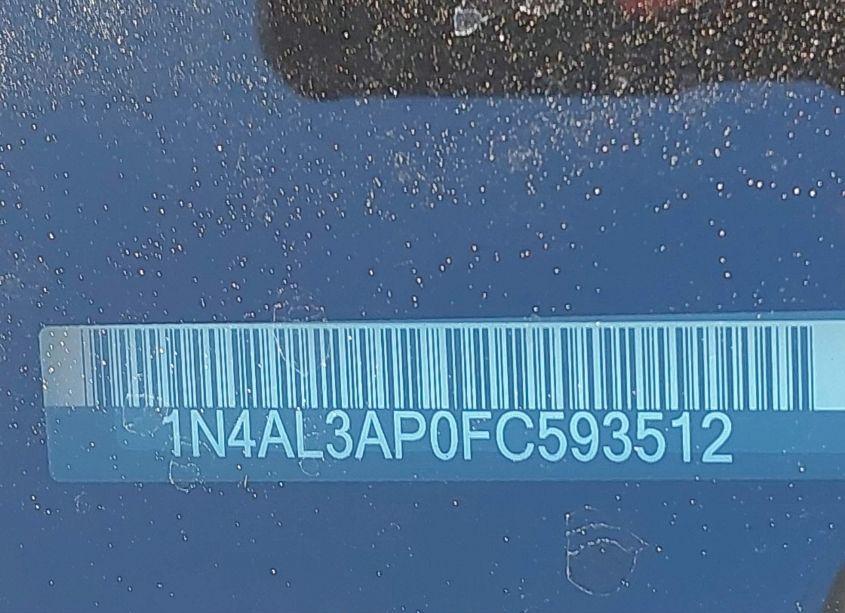 Photo 18 of 2015 Nissan Altima 2.5 SV (VIN 1N4AL3AP0FC593512)