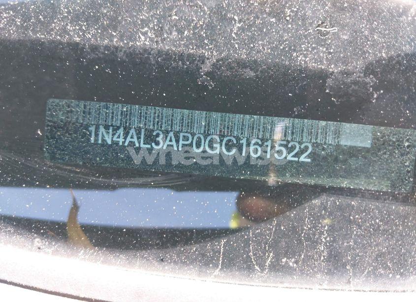 Photo 12 of 2016 Nissan Altima 2.5 S (VIN 1N4AL3AP0GC161522)