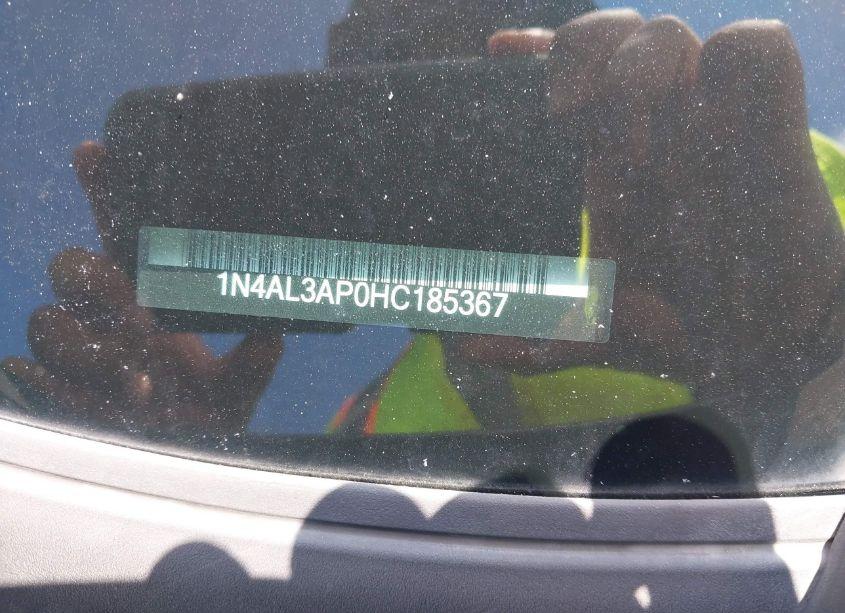 Photo 9 of 2017 Nissan Altima 2.5 SV (VIN 1N4AL3AP0HC185367)