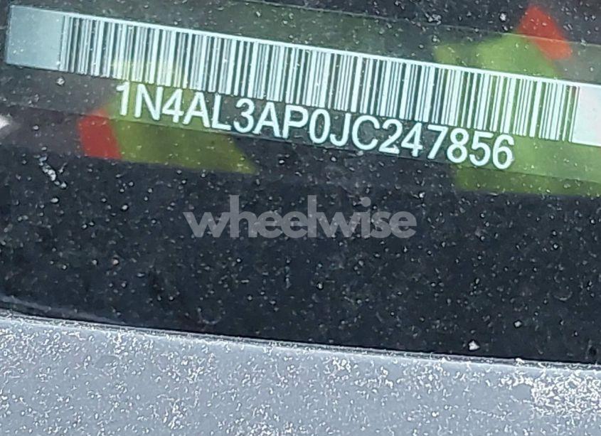 Photo 17 of 2018 Nissan Altima 2.5 SL (VIN 1N4AL3AP0JC247856)