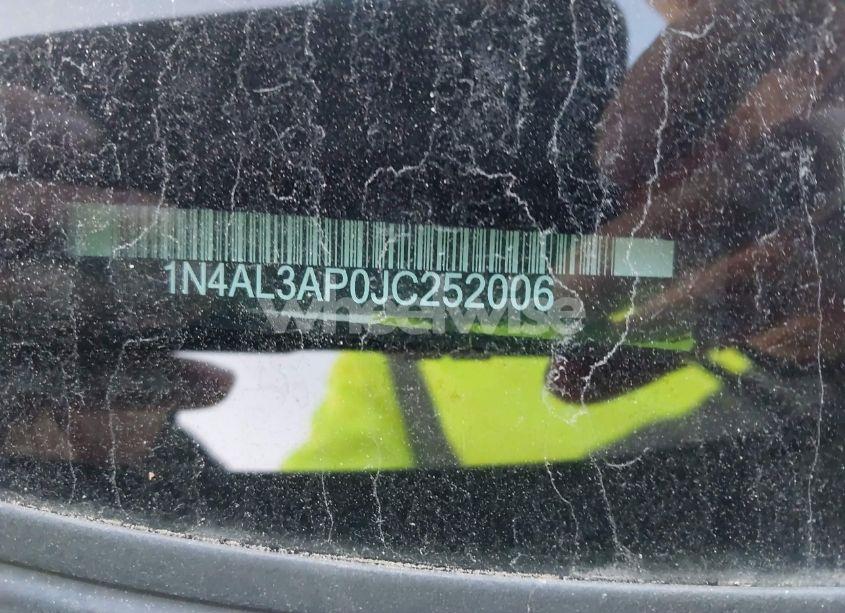 Photo 9 of 2018 Nissan Altima 2.5 SV (VIN 1N4AL3AP0JC252006)