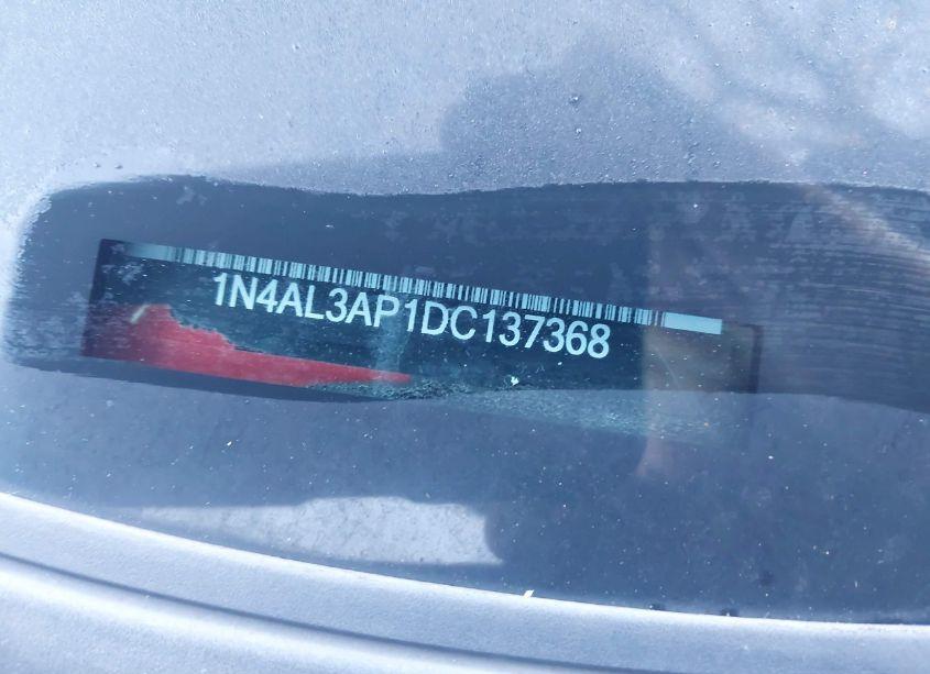 Photo 12 of 2013 Nissan Altima 2.5/S/SV/SL (VIN 1N4AL3AP1DC137368)