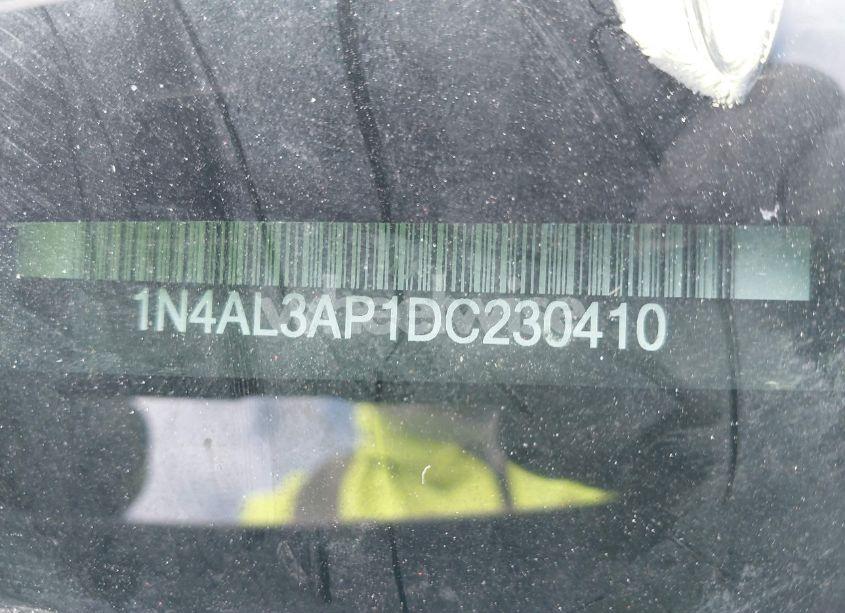 Photo 12 of 2013 Nissan Altima 2.5 S (VIN 1N4AL3AP1DC230410)