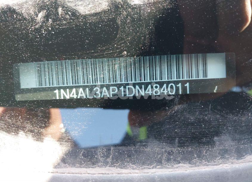 Photo 9 of 2013 Nissan Altima 2.5 SV (VIN 1N4AL3AP1DN484011)