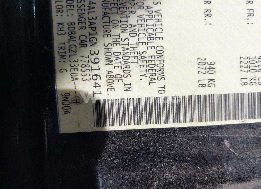 Photo 9 of 2016 Nissan Altima 2.5 S (VIN 1N4AL3AP1GN391641)