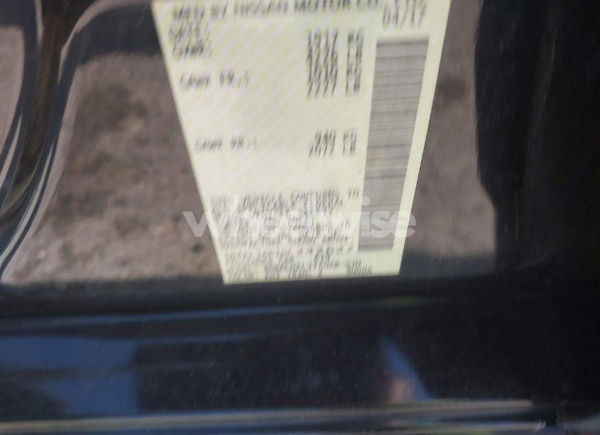 Photo 9 of 2017 Nissan Altima 2.5 SR (VIN 1N4AL3AP1HC242627)