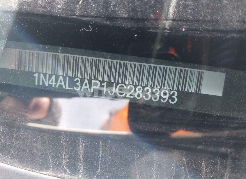 Photo 9 of 2018 Nissan Altima 2.5 SV (VIN 1N4AL3AP1JC283393)