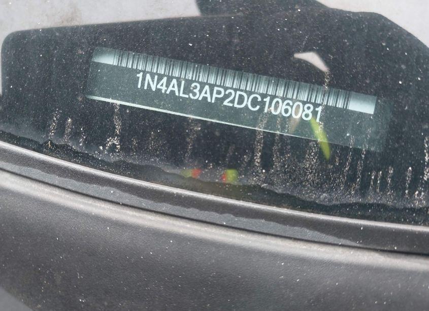 Photo 9 of 2013 Nissan Altima 2.5 S (VIN 1N4AL3AP2DC106081)