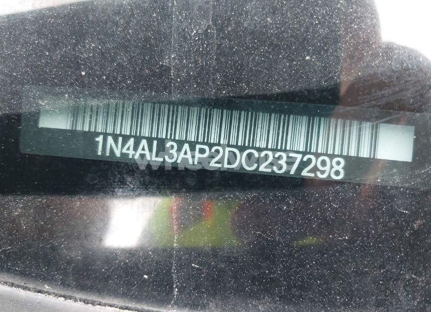 Photo 9 of 2013 Nissan Altima 2.5 S (VIN 1N4AL3AP2DC237298)