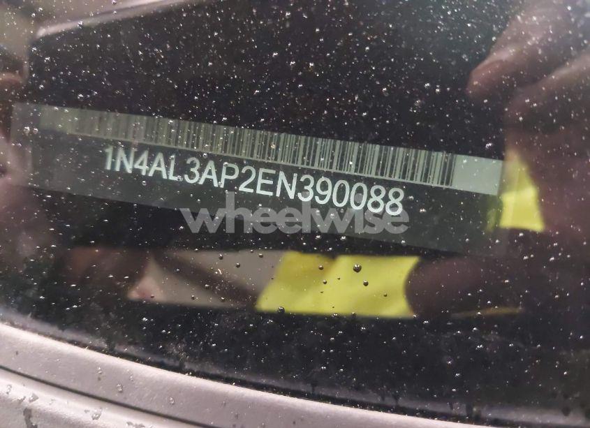 Photo 9 of 2014 Nissan Altima 2.5 S (VIN 1N4AL3AP2EN390088)